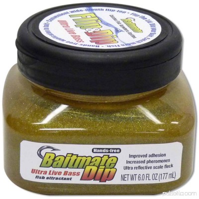 Baitmate Live Bass Dip Jar #552, Fish Attractant for Lures and Bait 566139581